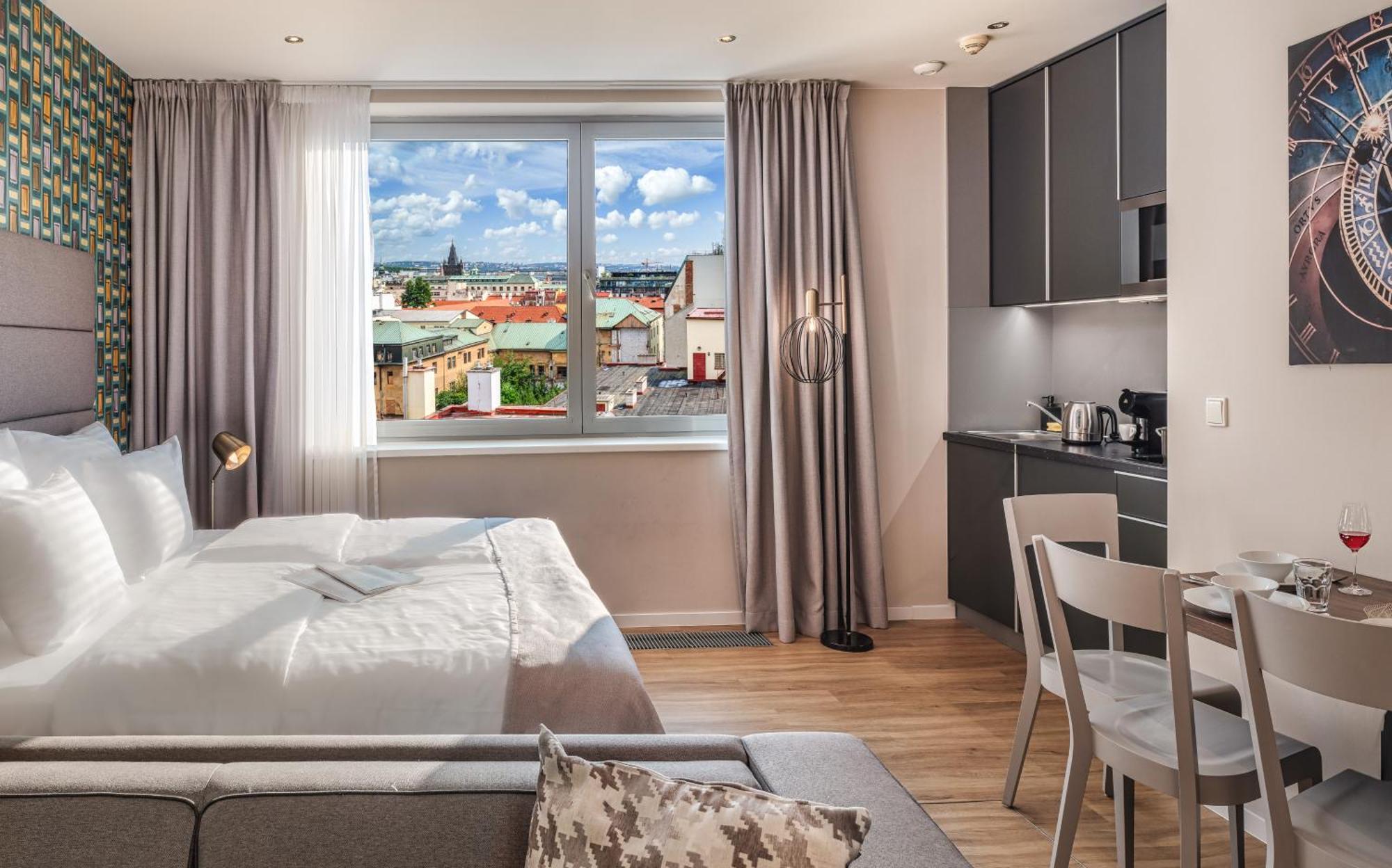 Vn17 Rooftop Suites By Adrez Prague Extérieur photo